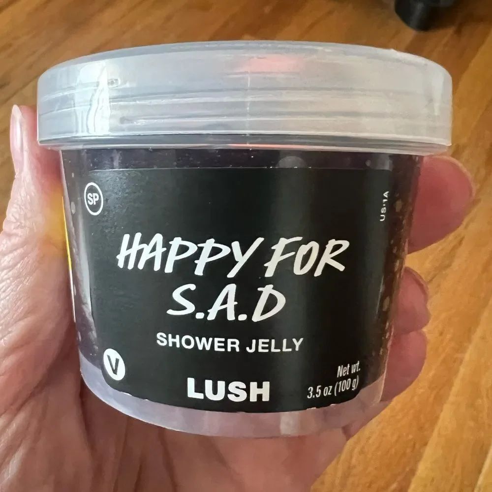 Lush Happy for S.A.D Shower Jelly KITCHEN BOX EXCLUSIVE 3.5 oz NEW